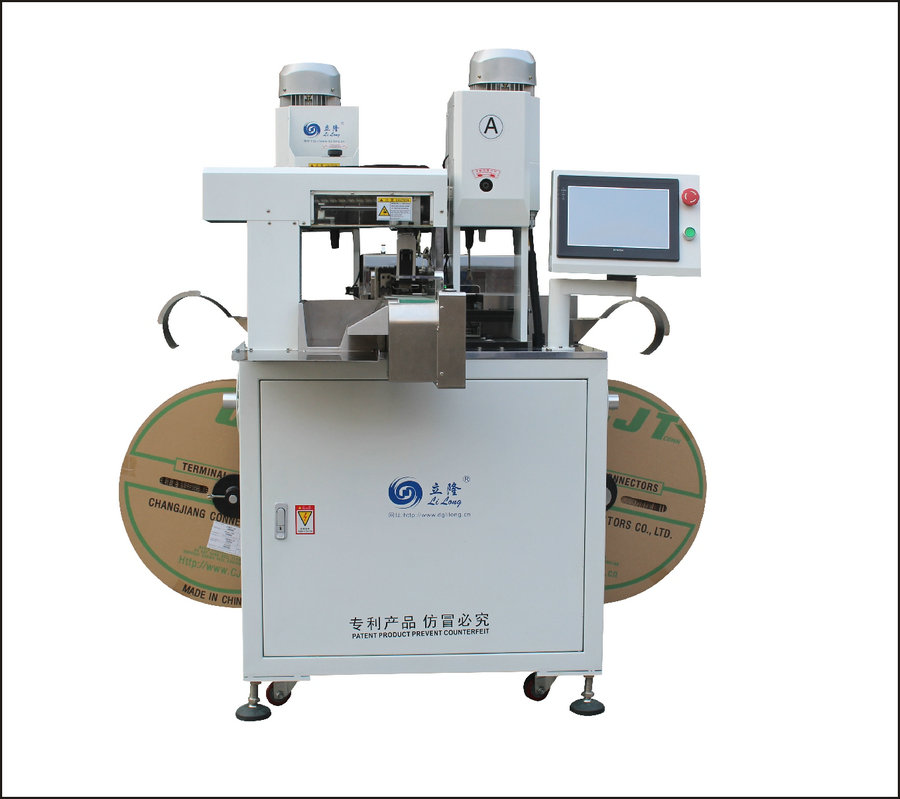 【全自動(dòng)雙頭壓著機(jī)】全自動(dòng)，您只需動(dòng)動(dòng)手指
